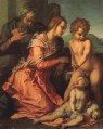 Holy Family renaissance mannerism Andrea del Sarto
